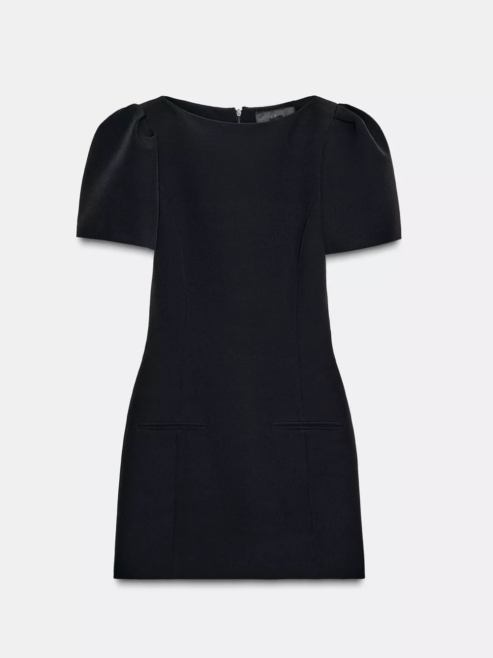 ZARA SHORT PLEATED POCKET DRESS